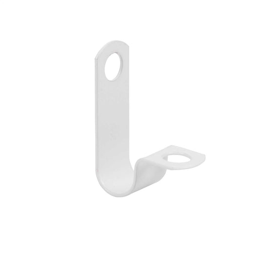 Wrexham LSF Coated Single Fixing P Clip 30 White (Pack of 50)