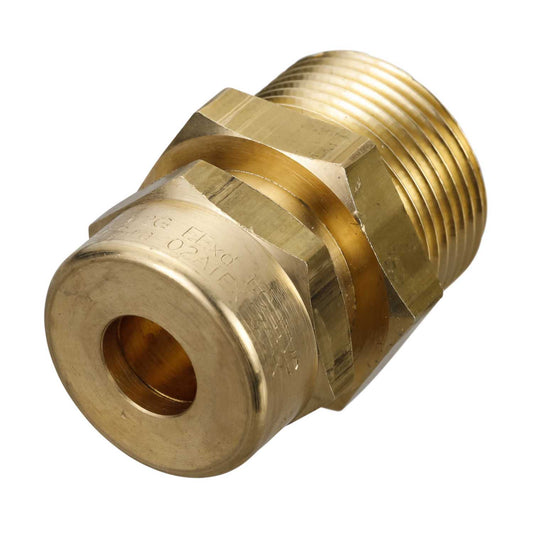 Wrexham 25mm Brass Gland for 2H4 Mineral Insulated Cable (Pack of 2)