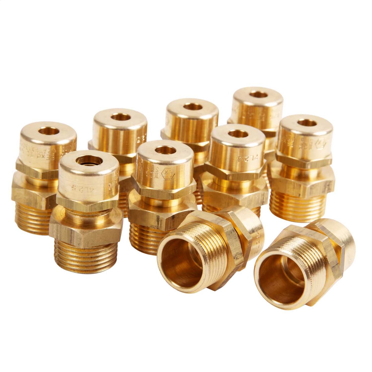 Wrexham 20mm Brass Gland for 3L1.5 Mineral Insulated Cable (Pack of 10)