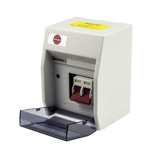 Wylex 2 Way 63A DP Isolator Incomer Insulated Consumer Unit