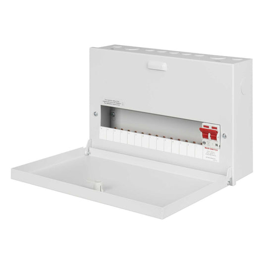 Wylex 14 Way 100A SP+N Type A Distribution Board with Incomer