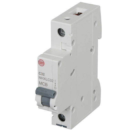 Wylex Nhxl 32A Single Pole 6kA C Curve MCB