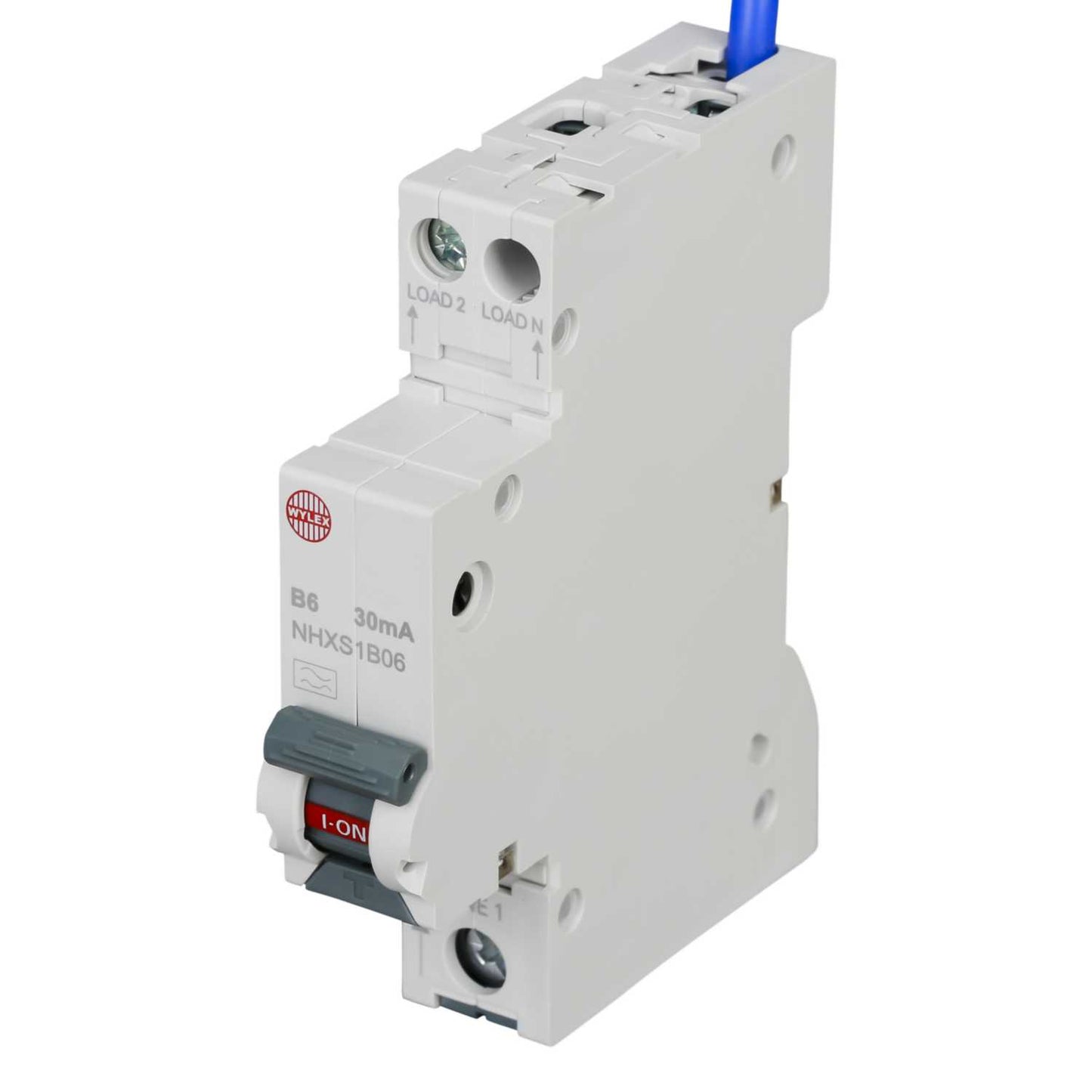 Wylex Nhxs 6A 1P+N 1 Module B Curve 6kA 30mA Rcbo