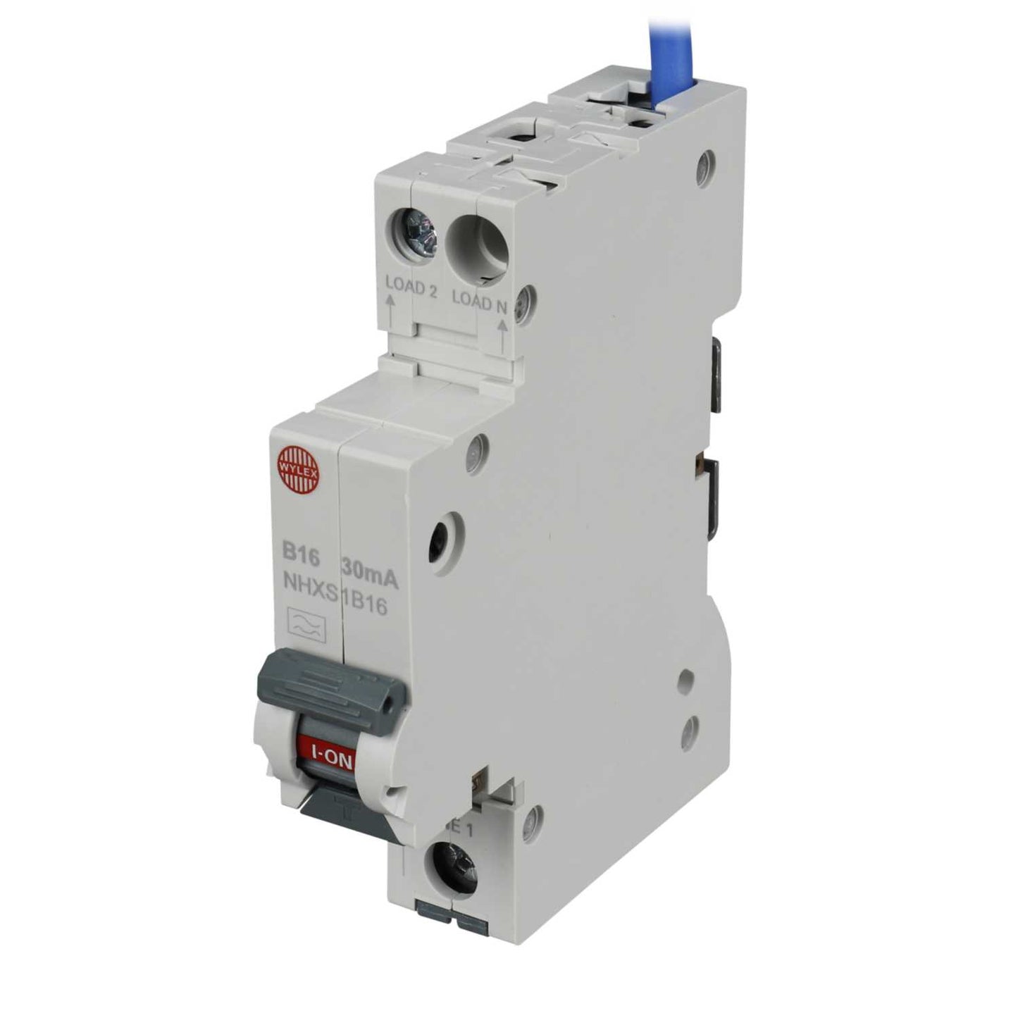 Wylex Nhxs 16A 1P+N 1 Module B Curve 6kA 30mA Rcbo