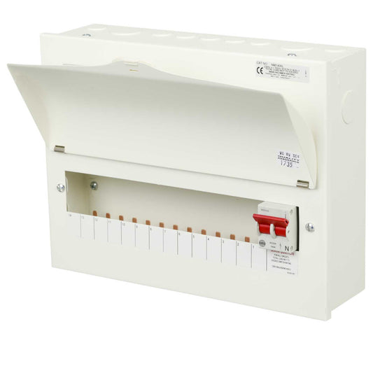 Wylex 14 Way 100A Isolator Incomer Metal Clad Consumer Unit