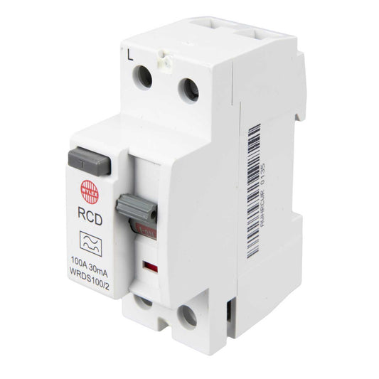 Wylex 100A 2 Pole 30mA Type A RCD