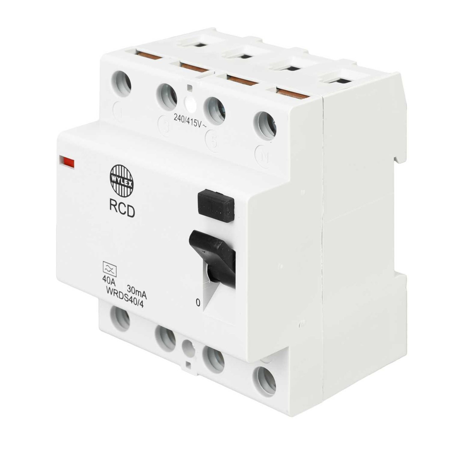 Wylex 40A 4 Pole 30mA Type A RCD