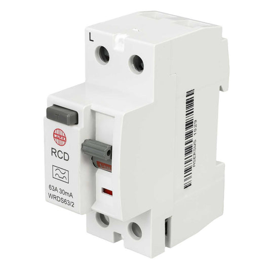 Wylex 63A 2 Pole 30mA Type A RCD