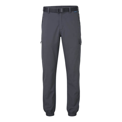 Stretch Lightweight Cuffed Trousers, 28, R, Metal Grey