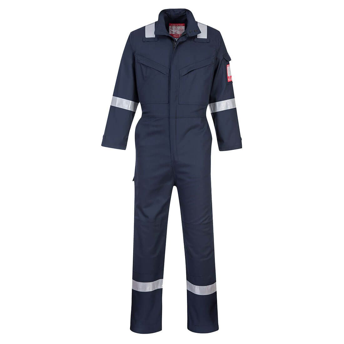 Bizflame Industry Coverall, 4XL, R, Navy
