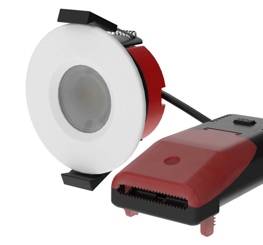 Xcite X1 FRD 4W / 6W LED CCT Fire Rated Dimmable Downlight White