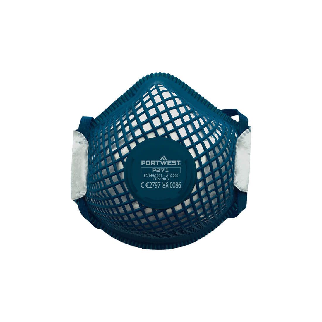 ERGONET FFP2 Valved Dolomite Respirator (Pk10), , R, White