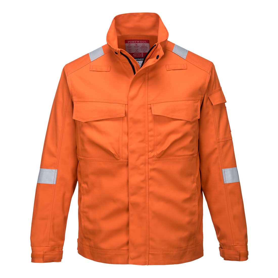 Bizflame Industry Jacket , L, R, Orange