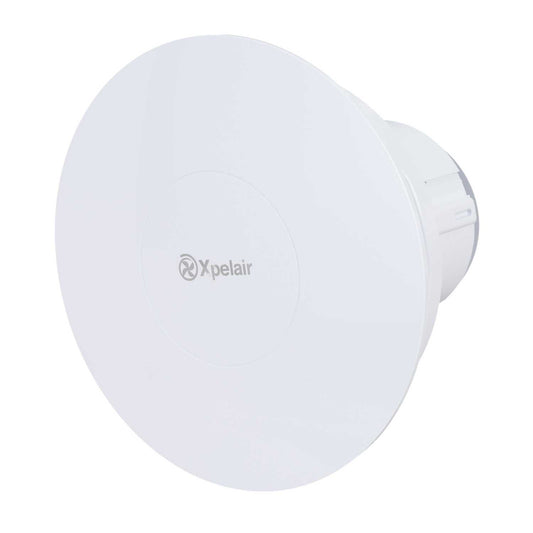 Xpelair C4PSR 100mm 4" Simply Silent Contour Round / Square Fan with Pullcord