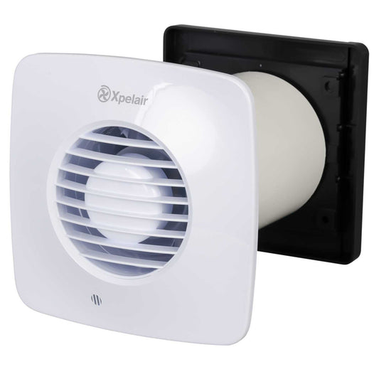 Xpelair LV100TS 100mm 4" LV Axial Fan with Timer and Wall Kit