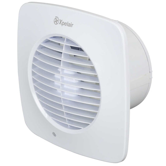 Xpelair DX150TS 150mm 6" Square Extractor Fan with Timer