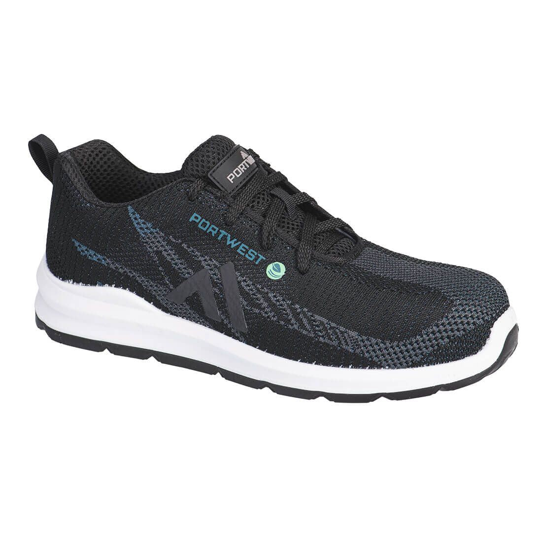 Eco Fly Composite Trainer S1PS SR FO, 36, , Black/Blue