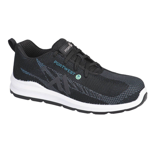 Eco Fly Composite Trainer S1PS SR FO, 36, , Black/Blue
