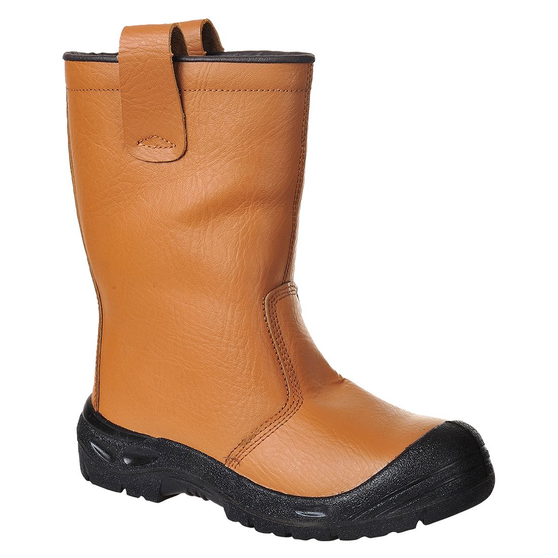 Steelite Rigger Boot Scuff Cap S3 CI, 38, R, Tan