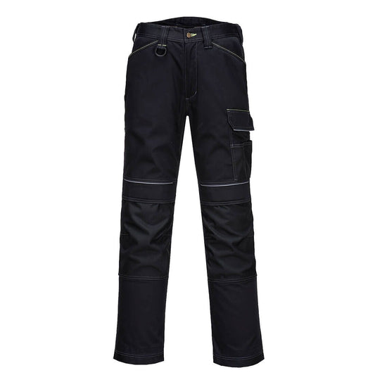 PW3 Women's Stretch Work Trousers, 26, R, Black