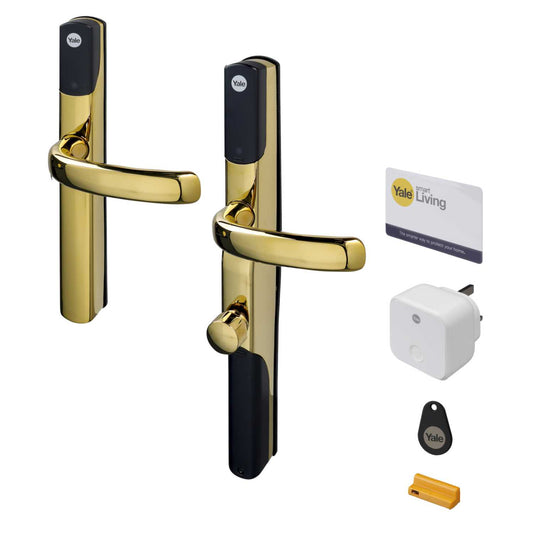 Yale Conexis L2 Smart Door Lock Polished Brass