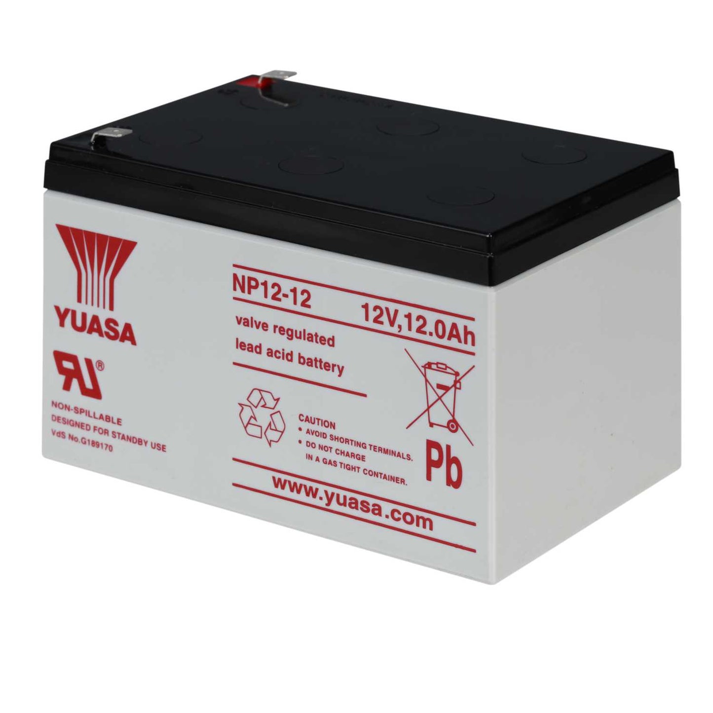 Yuasa 12Ah 12V Sealed Lead Acid Battery