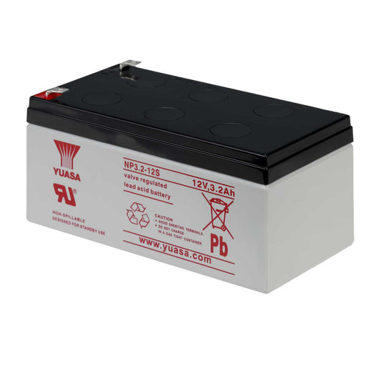 Yuasa 3.2Ah 12V Sealed Lead Acid Battery