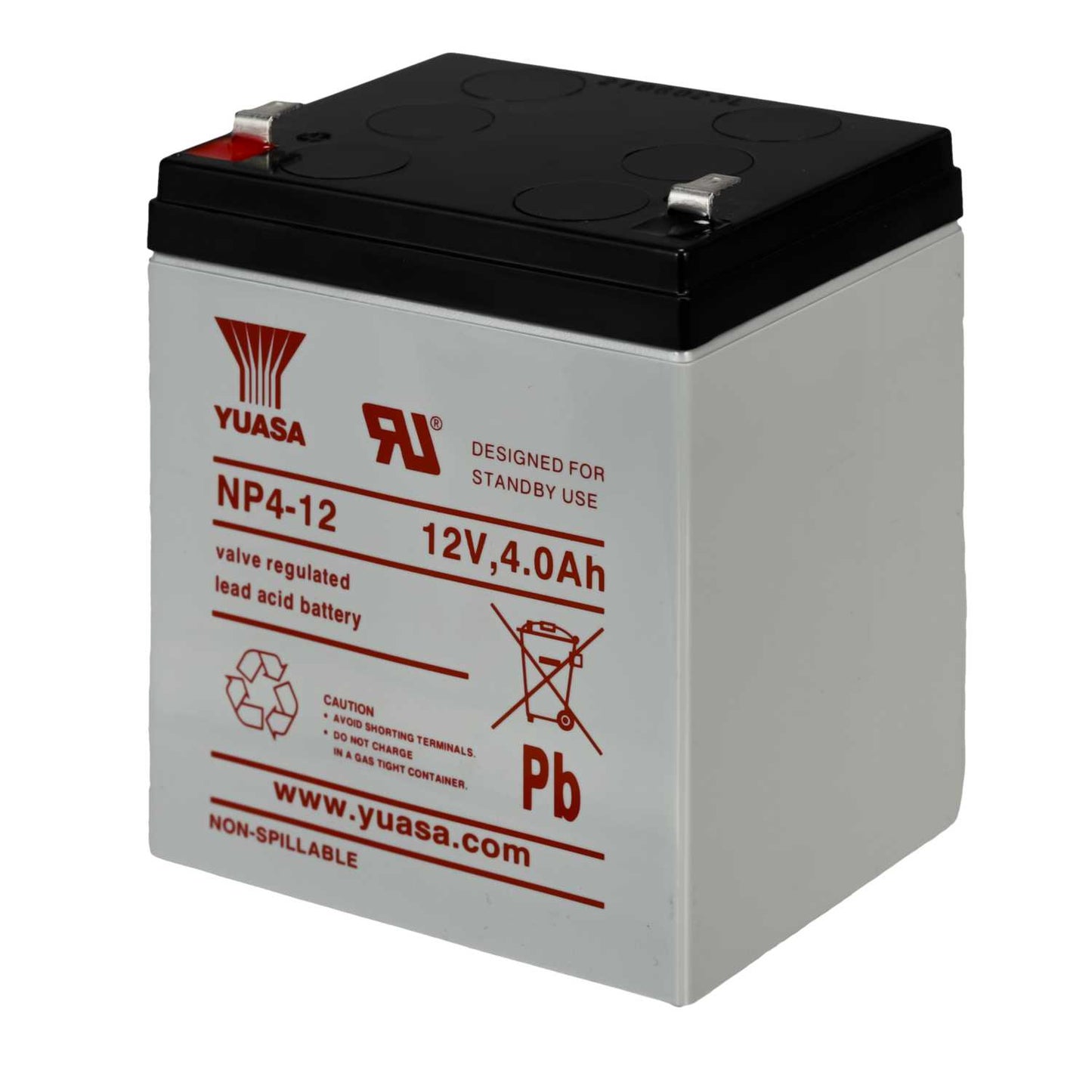 Yuasa 4Ah 12V Sealed Lead Acid Battery