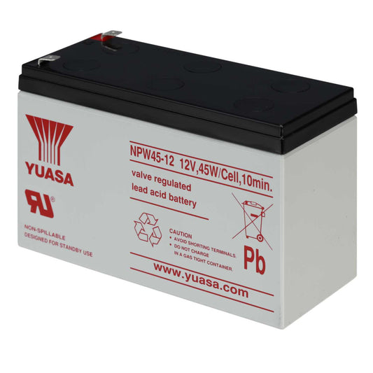 Yuasa 12V 45W High Performance Sealed Lead Acid Battery