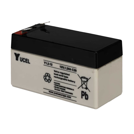 Yuasa 1.2Ah 12V Sealed Lead Acid Yucel Battery