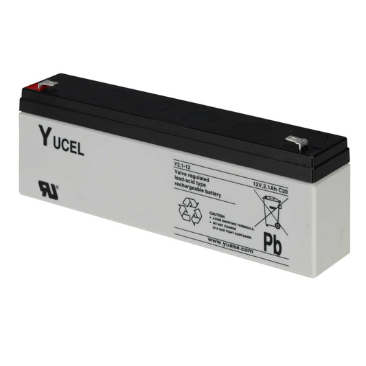 Yuasa 2.1Ah 12V Sealed Lead Acid Yucel Battery