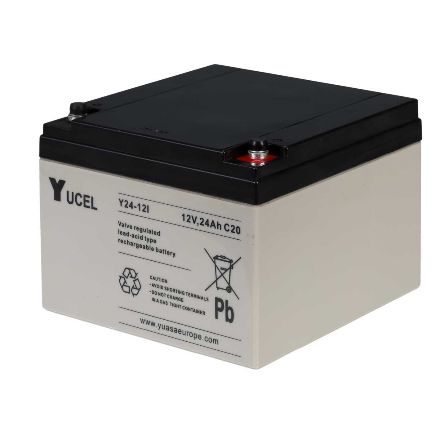 Yuasa 24Ah 12V Sealed Lead Acid Yucel Battery