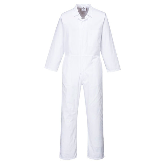 Food Coverall, L, R, White