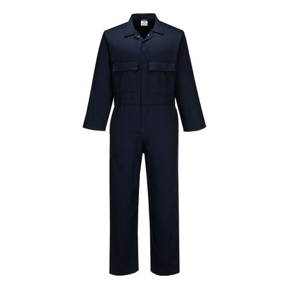 Euro Work Coverall, L, S, Navy