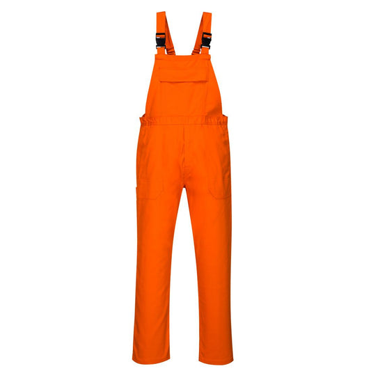Bizweld Bib and Brace, L, R, Orange