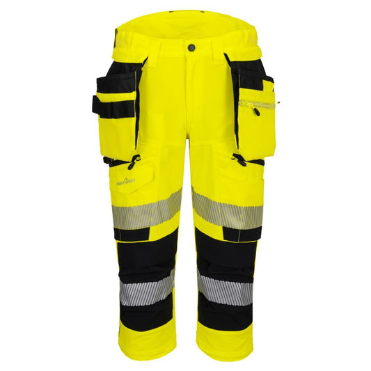 DX4 Hi-Vis Pirate Pant, 28, R, Yellow/Black