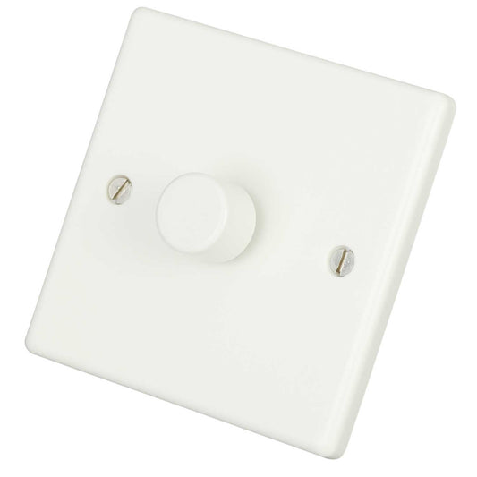 Zano Controls 150W 1 Gang Easy Fit LED Dimmer White
